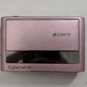 Rare !! Baby pink! Sony Cyber-shot DSC T-20 digital camera.